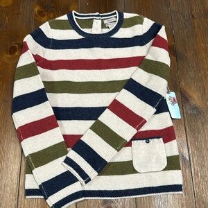 Kerr Lambswool Blend Striped Sweater